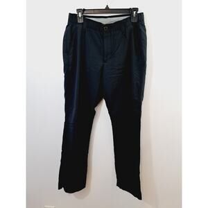 Under Armour Men's Black Loose Fit Athletic Pants In Size 30X30